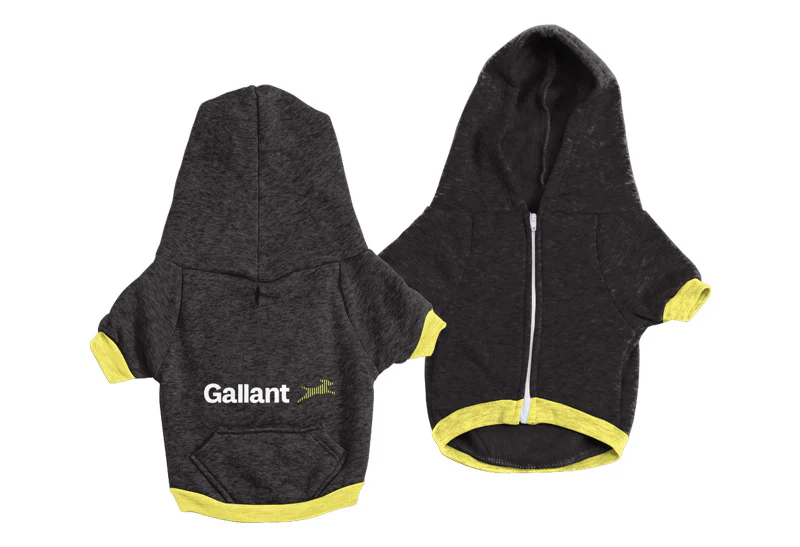 Full Zip Dog Hoodie For The Posh Pet